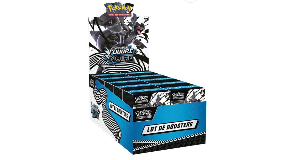 Display de 10 Bundle Pokémon  EV10.5 Écarlate et Violet – Foudre Noire - FR