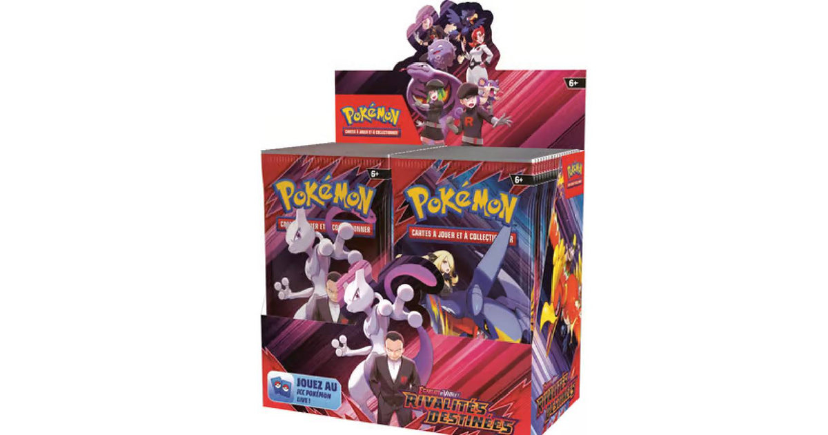 Pokémon - Écarlate et Violet - Display de 36 booster EV10 Rivalités Destinées - Restock