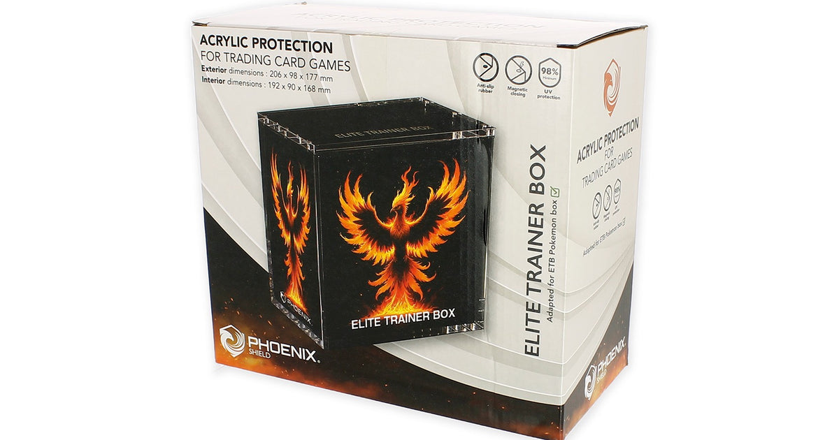 Protection en Acrylique Aimantée pour Elite-Trainer-Box (ETB)