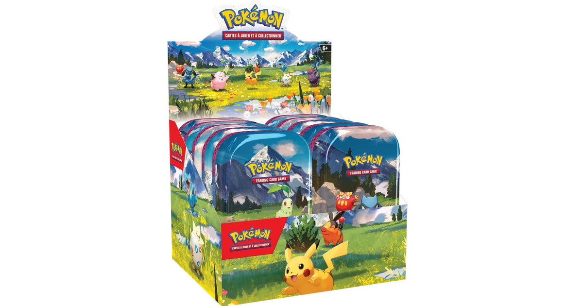 1X Display Mini-Tin Pokémon Méga 2.5 - Héros Transcendants - FR