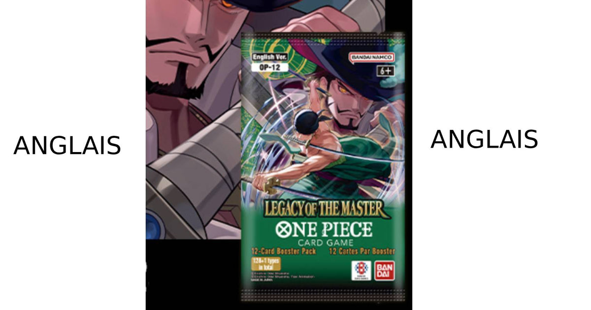 One Piece TCG -  OP12 - Legacy of the Master OP-12 Blister en Anglais