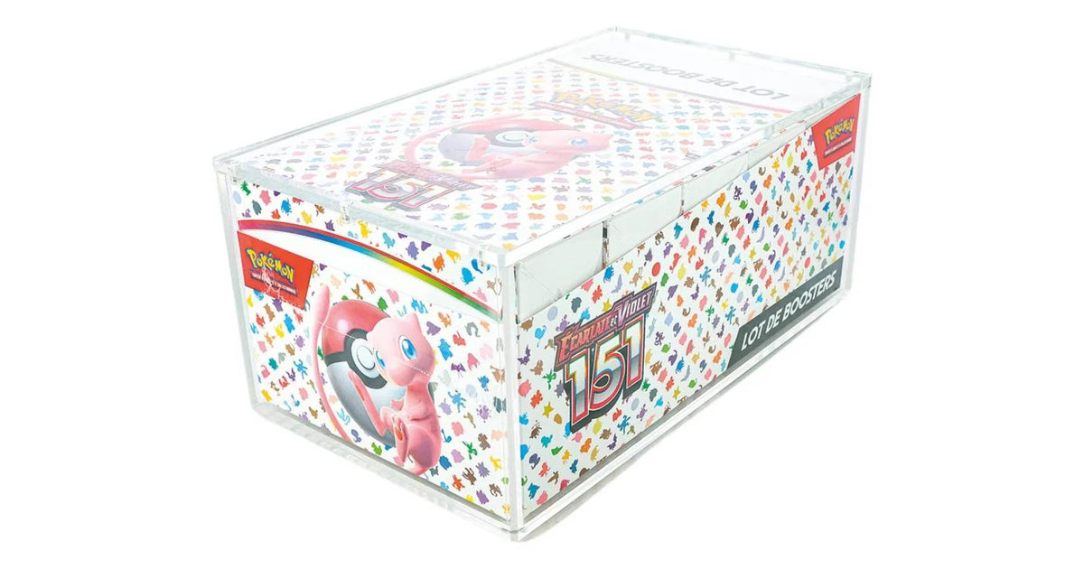 Protection en Acrylique Aimantée pour Display de Bundle