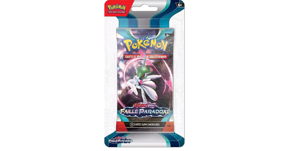 1x Blister Pokemon EV04 Faille Paradoxe