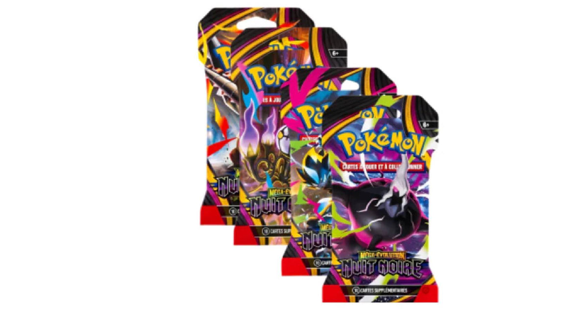 1x Booster sous Blister "Nuit Noire"