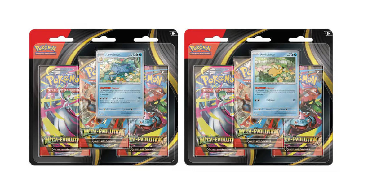 Précommande Pokemon Tripack - MegaEvolution M1 FR